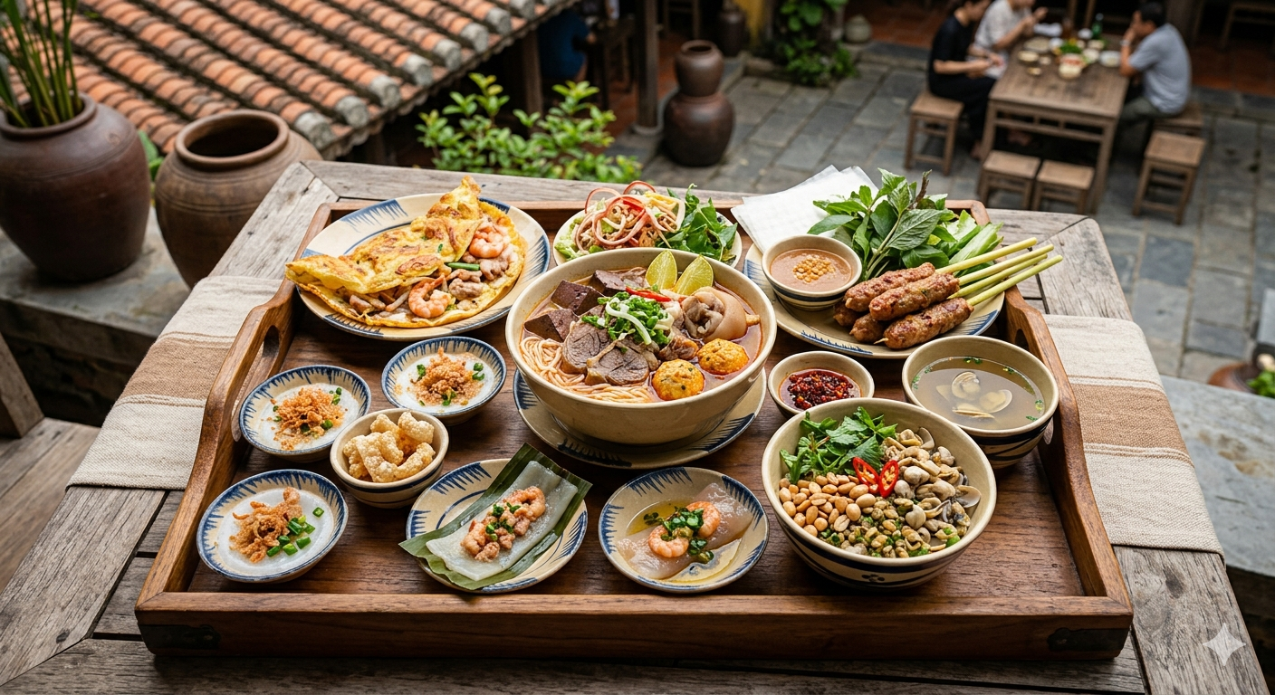 Các món ăn mà bạn nhất định phải thử khi đến Huế