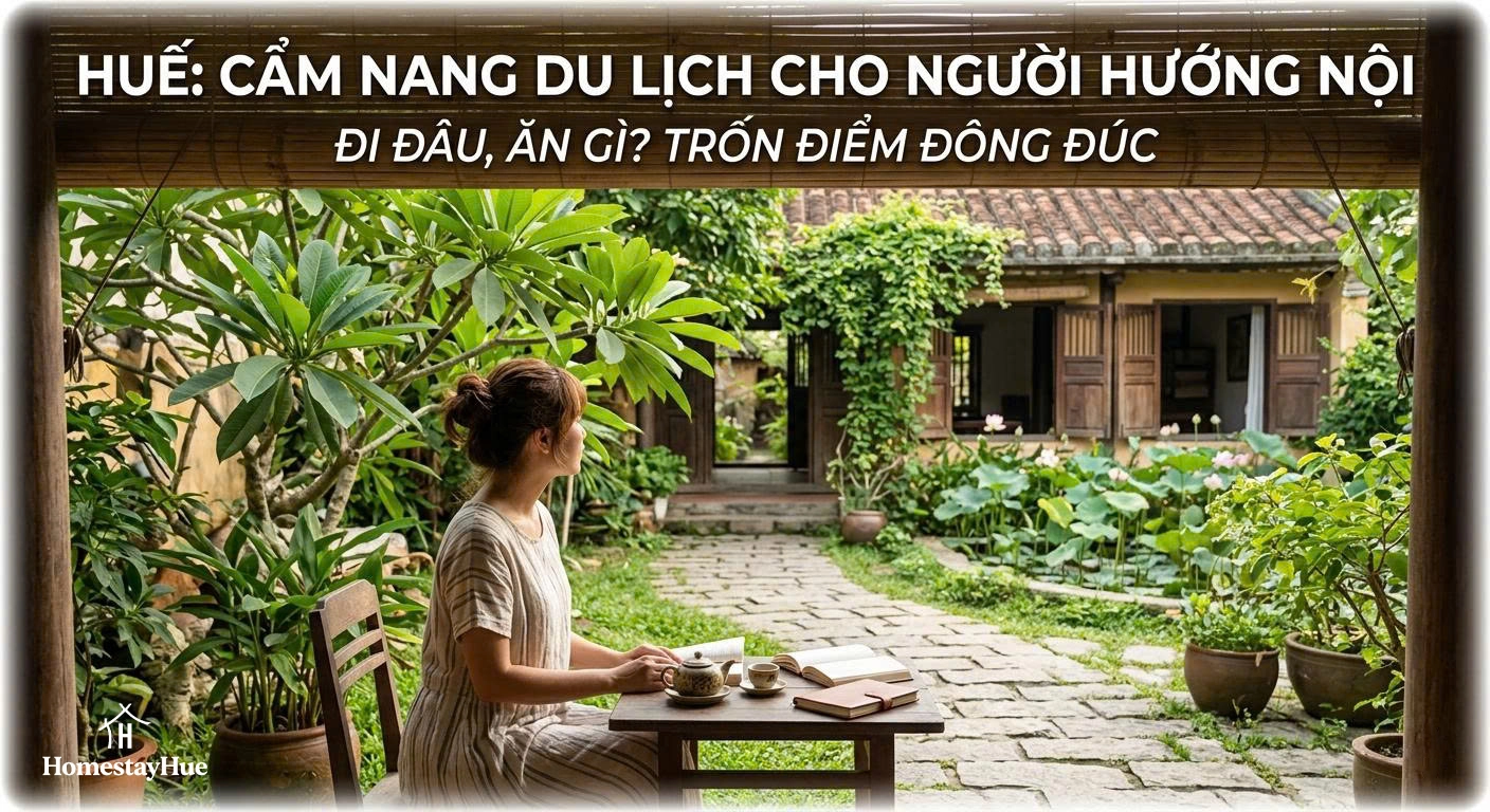 Cẩm nang du lịch Huế cho người hướng nội: Đi đâu, ăn gì?