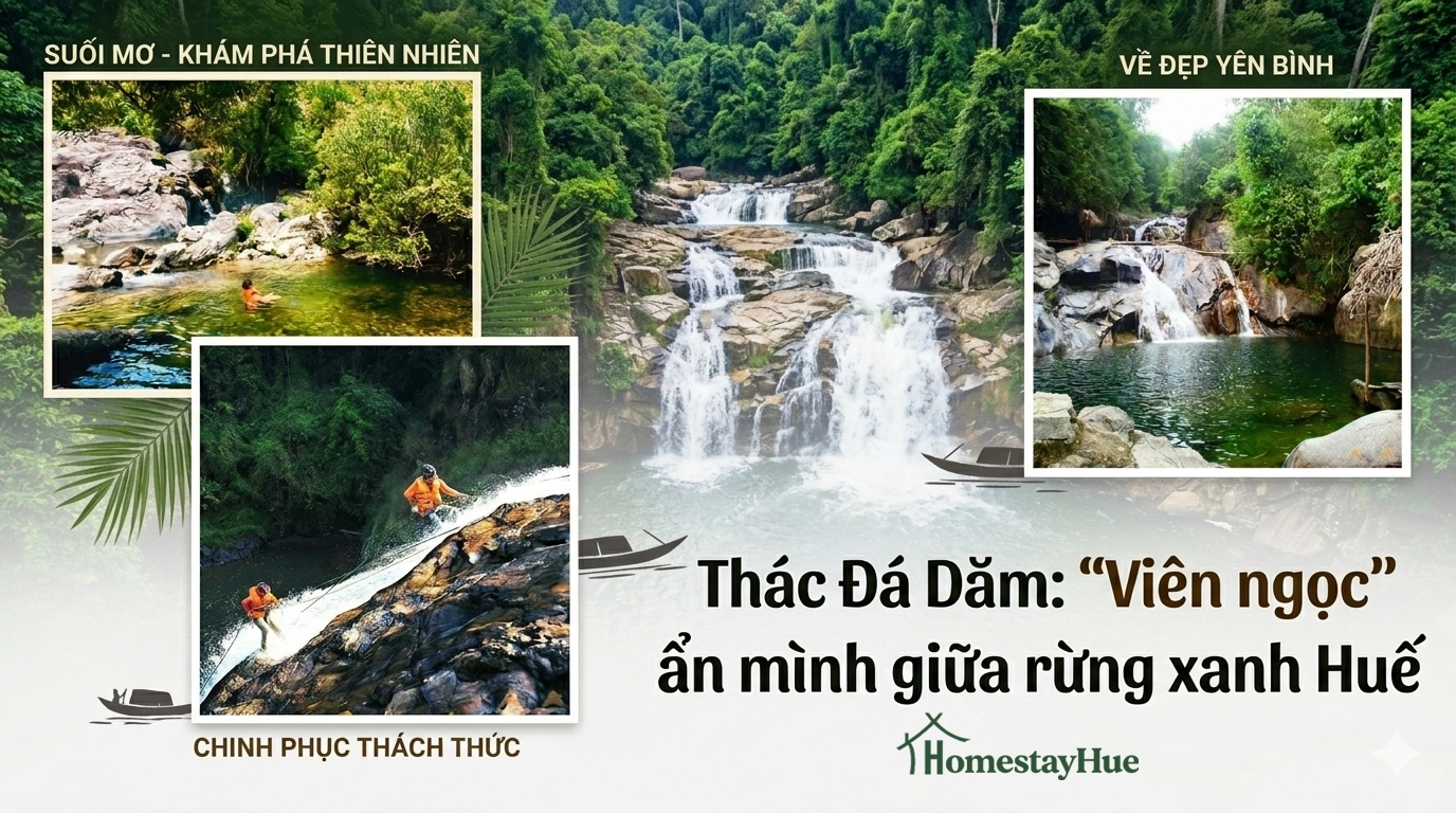 Thác Đá Dăm: "Viên ngọc" ẩn mình giữa rừng xanh Huế