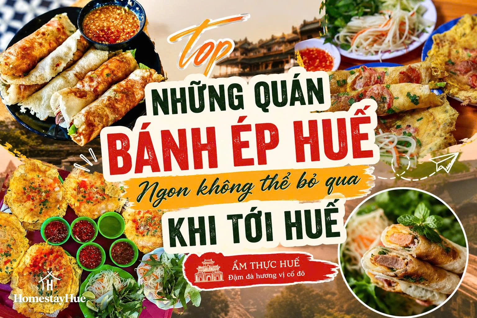 Top Những Quán Bánh Ép Huế Ngon Không Thể Bỏ Qua Khi Tới Huế