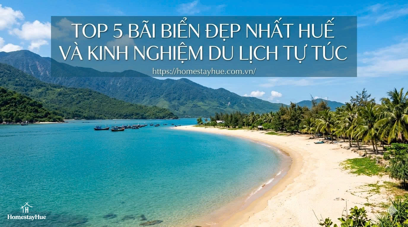Top 5 bãi biển đẹp nhất Huế và kinh nghiệm du lịch tự túc