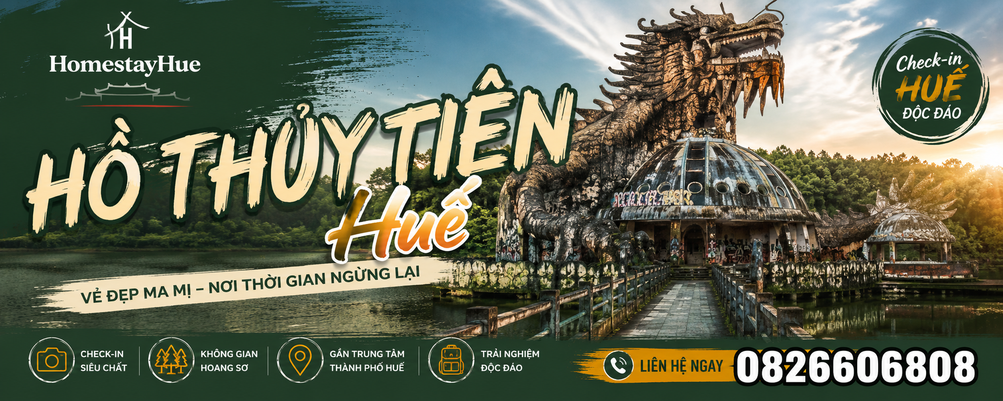 Hồ Thủy Tiên Huế – Điểm Check-in Ma Mị Nổi Tiếng