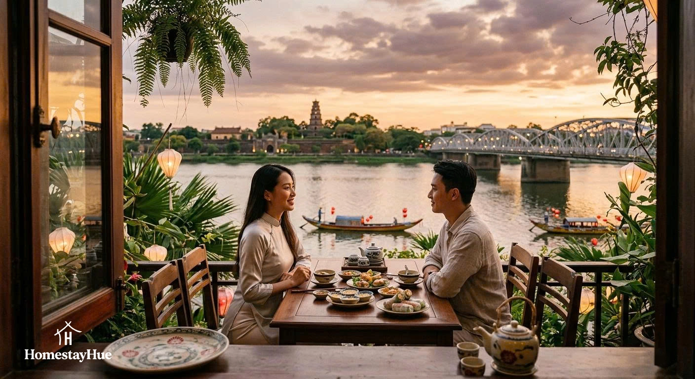 Top 5 nhà hàng view đẹp tại Huế có thể bạn chưa biết