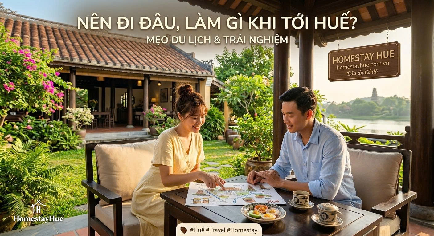 Nên đi đâu, làm gì khi tới Huế? Top trải nghiệm khó quên