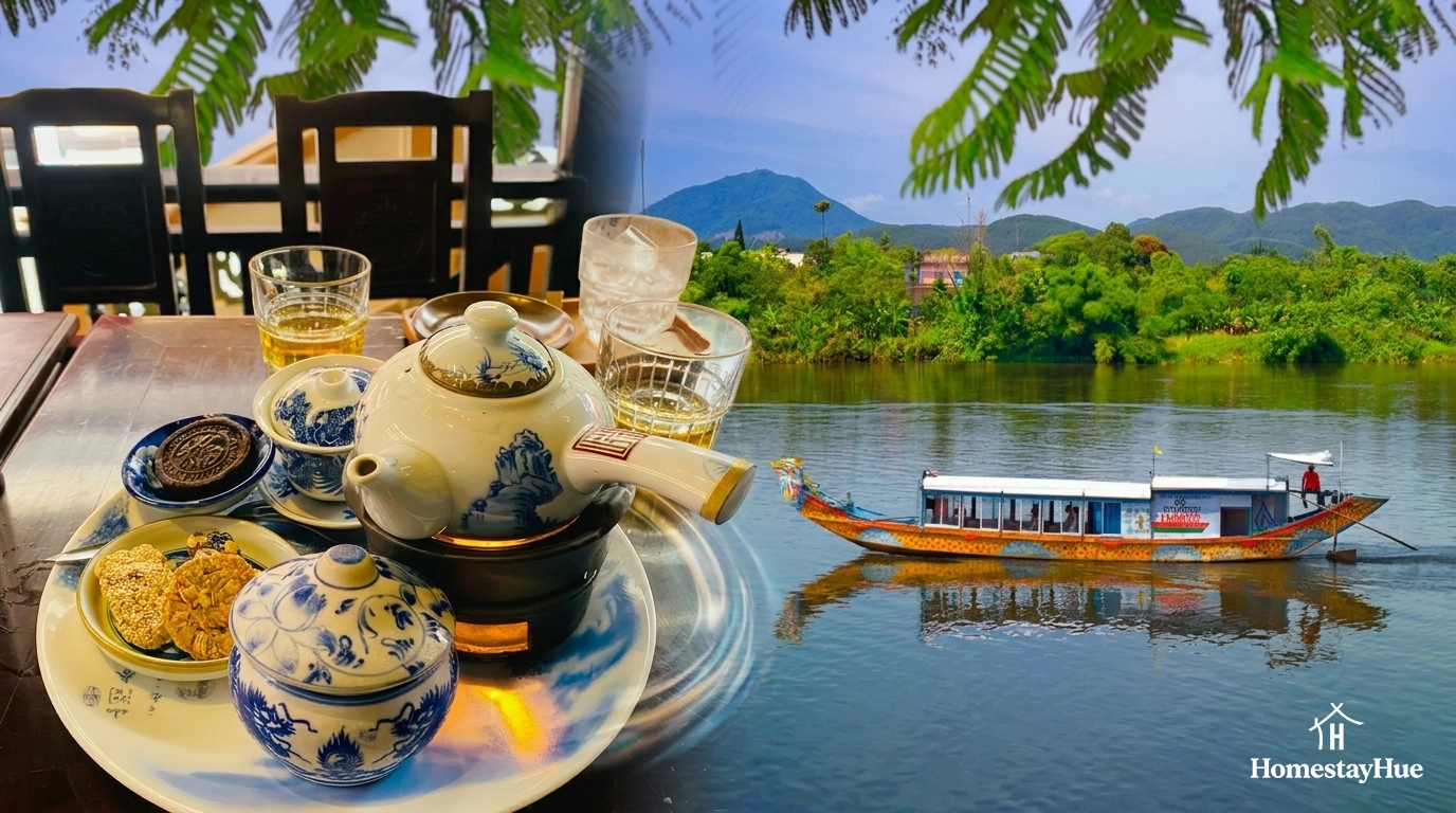 Thưởng trà trên sông Hương: Bản tình ca của cố đô